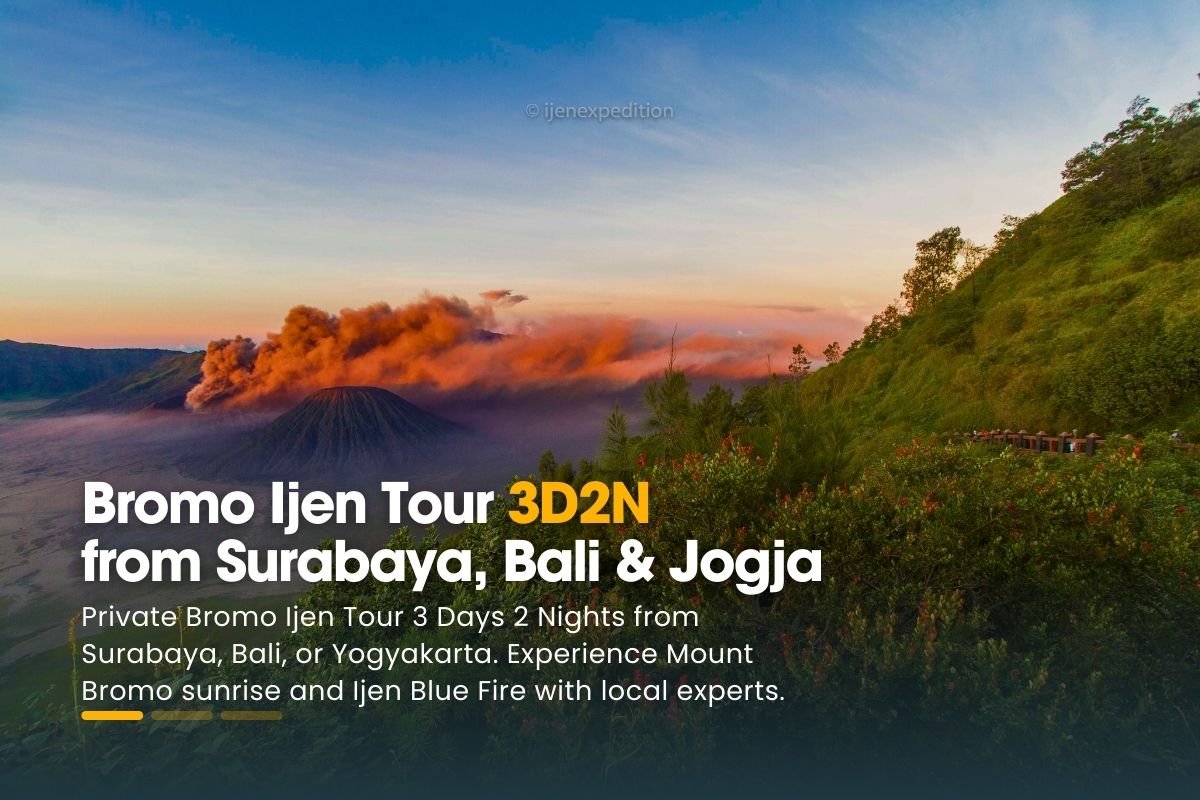 Bromo Ijen Tour 3 Days 2 Nights sunrise at Mount Bromo