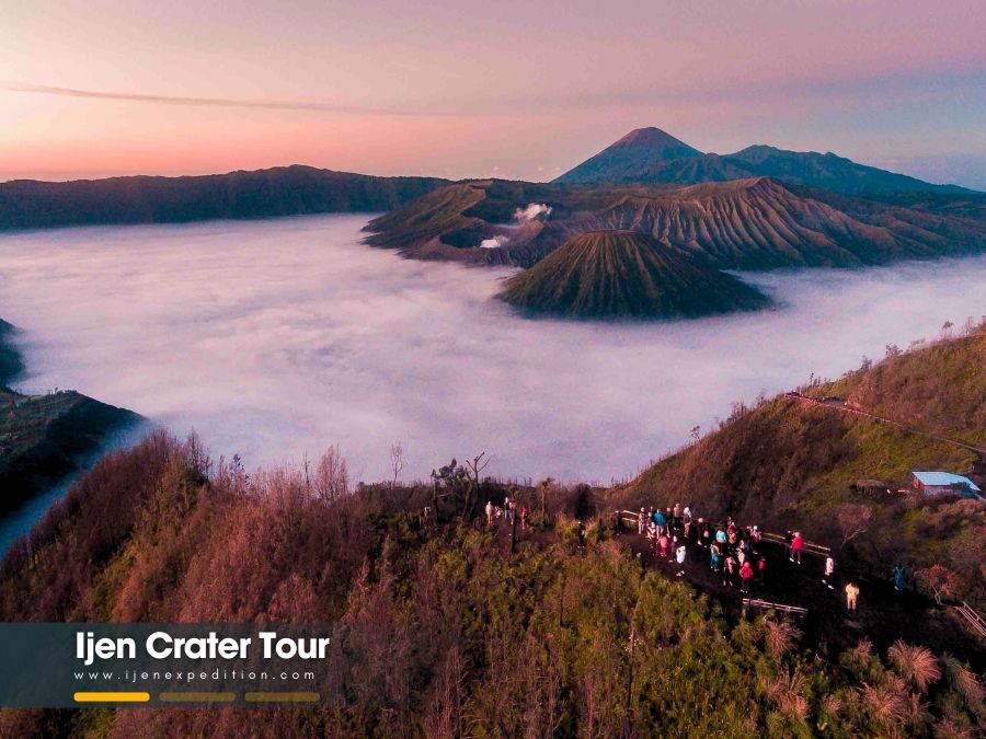 Sunrise at Mount Bromo during Bromo Ijen Tour 2026