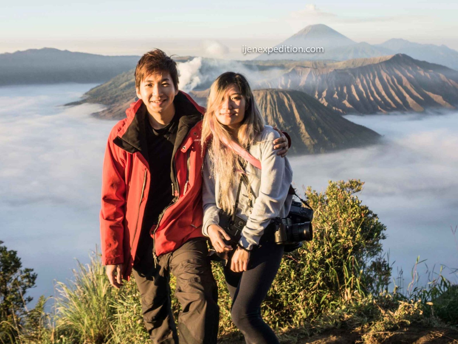 Recommended clothing for Mount Bromo cold weather sunrise